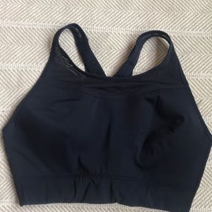 Athleta Gigi sports bra, navy Med